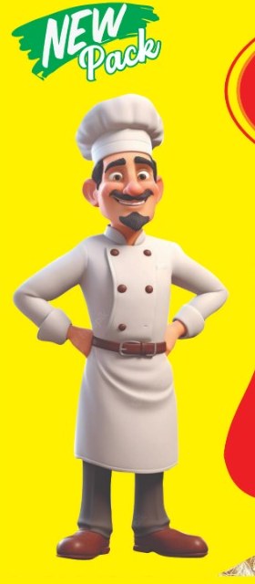 Nishani chef mascot